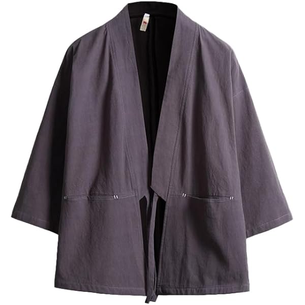 Amazon | [WBooo] メンズ 羽織 ジャケット 開襟シャツ 和風